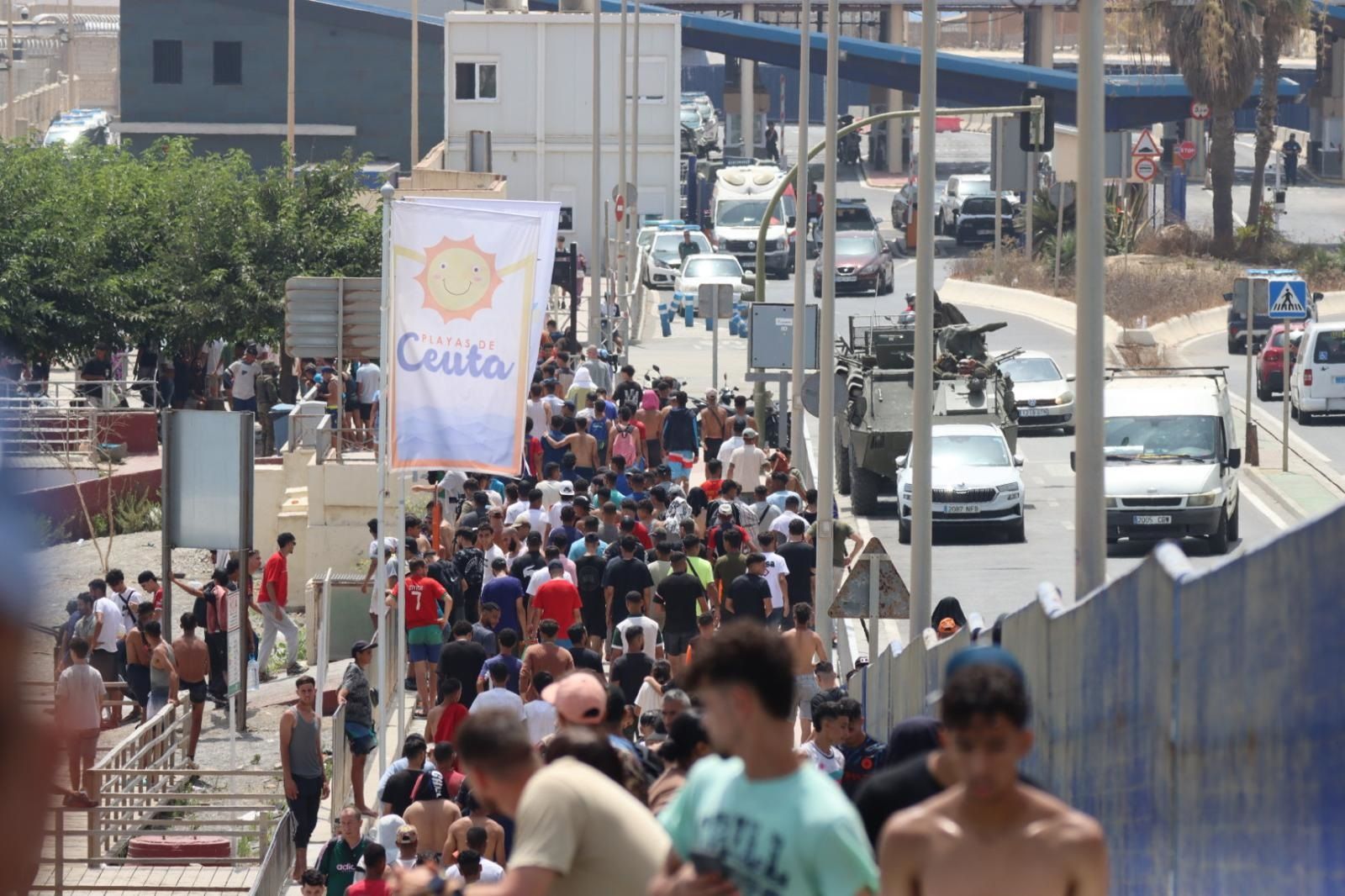 Ceuta: 531 retornos voluntarios en un día