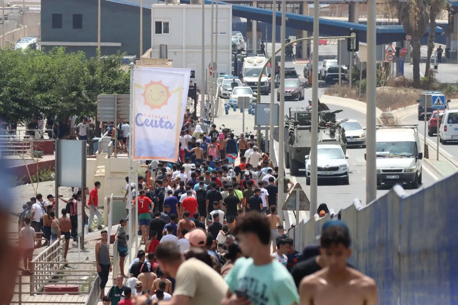 Ceuta: 531 retornos voluntarios en un día