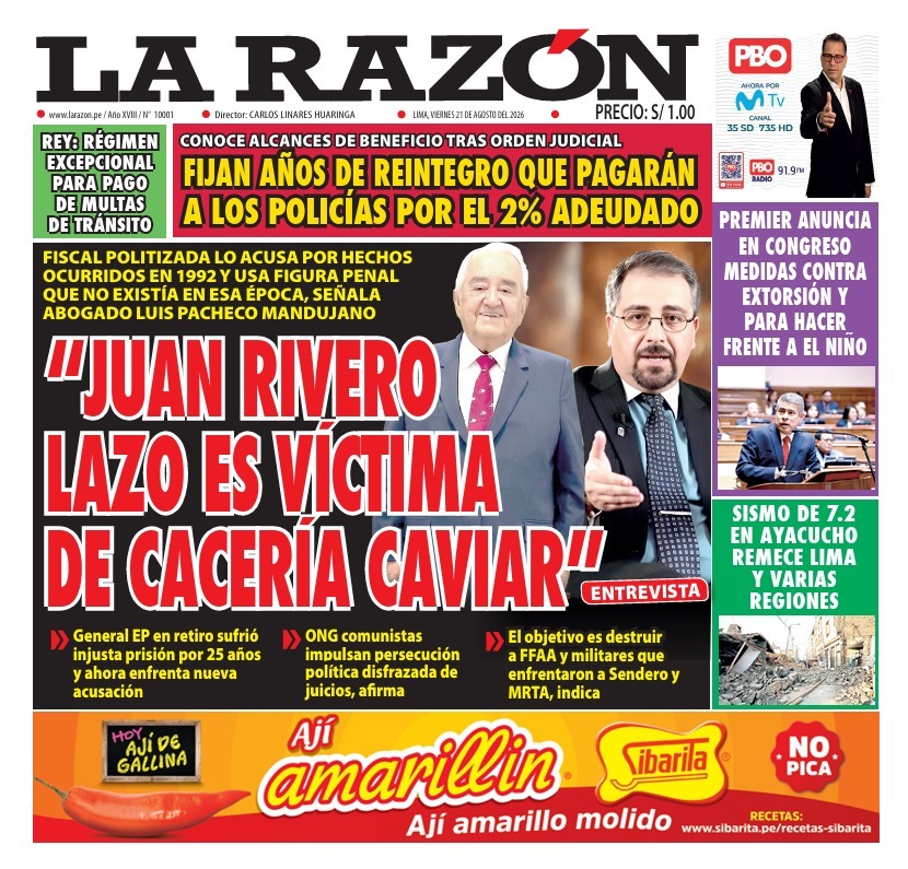 Ediciones Impresas 21/08/26