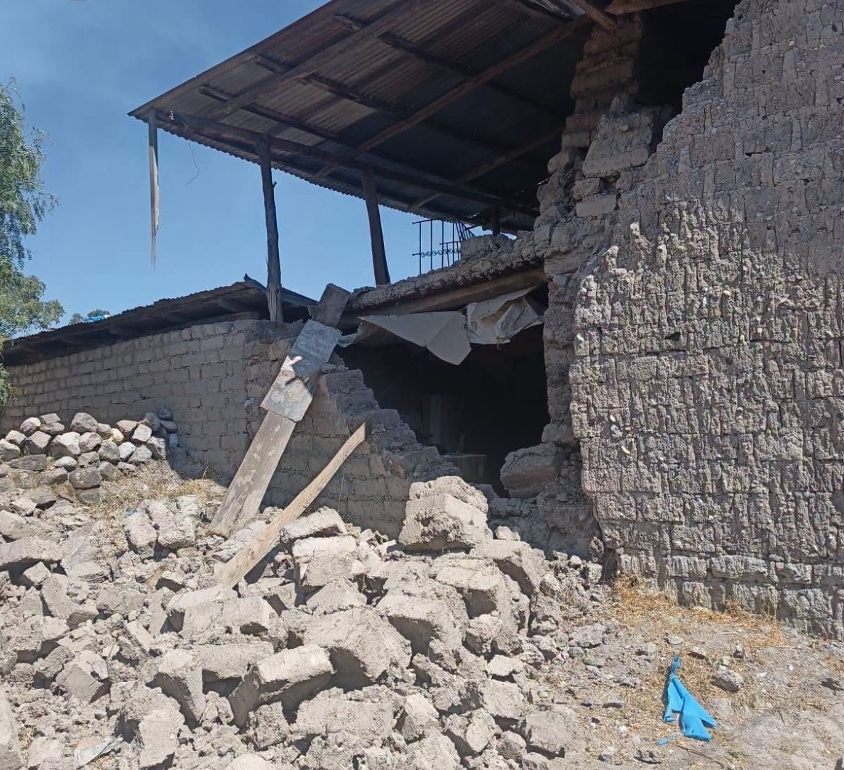 Sismo de 7.2 en Ayacucho deja daños en viviendas de Parinacochas y activa evaluación de emergencia