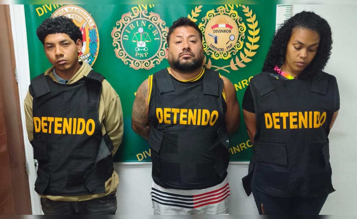 PNP captura a presuntos integrantes de ‘Los Mexicanos’ que extorsionaban a colectiveros