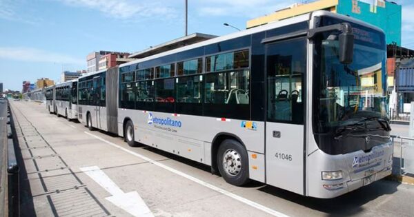 Comas: peatón queda herido tras ser impactado por bus del Metropolitano