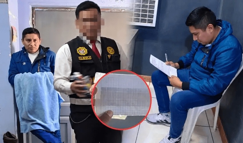 Agente del INPE habría intentado ingresar S/20 mil y 50 chips a penal de Socabaya