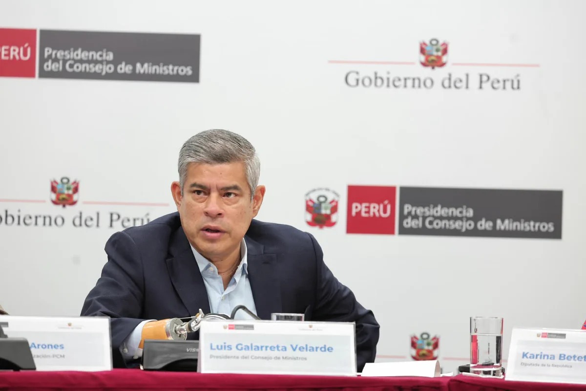 Galarreta inicia ronda de diálogo con bancadas