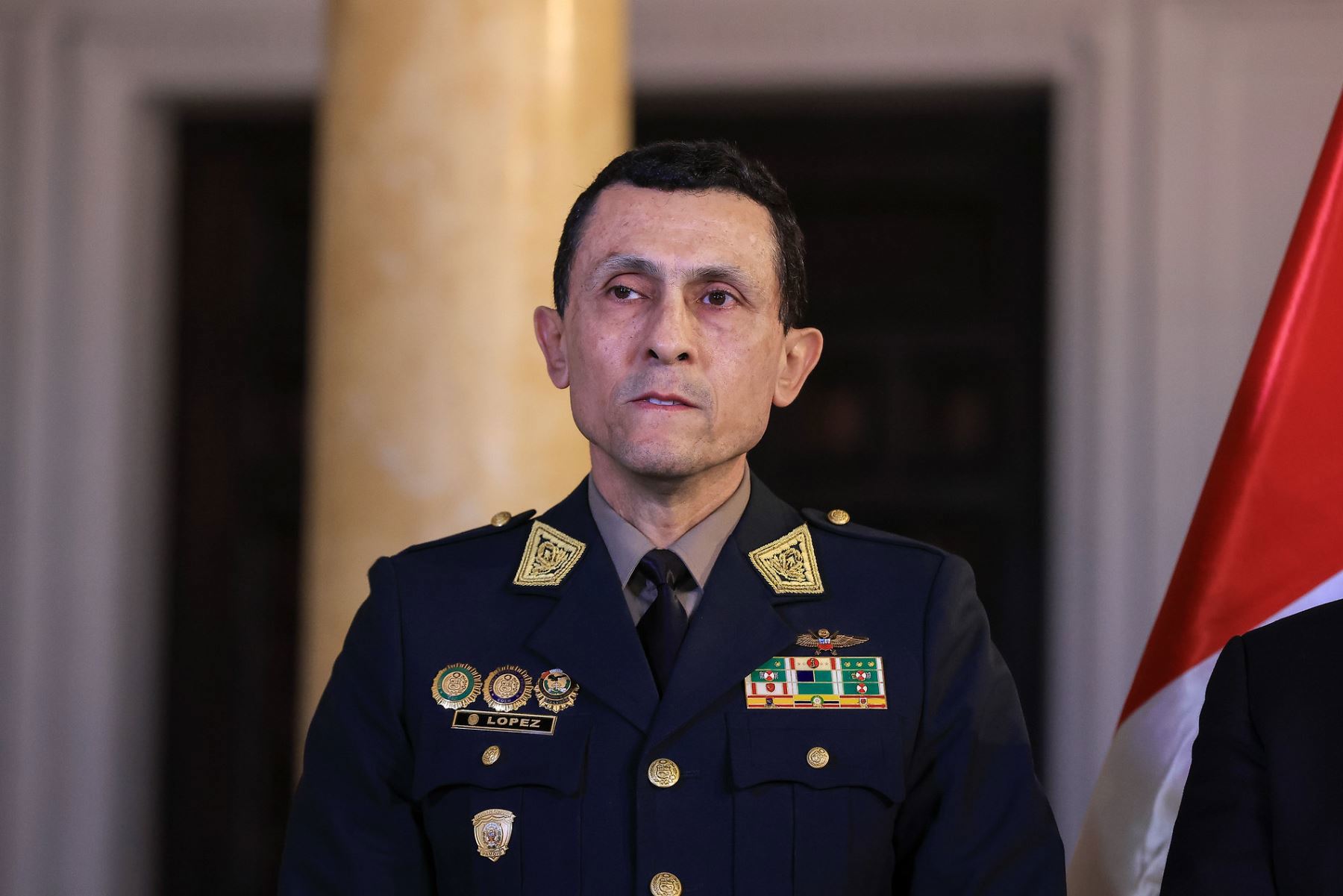 Fredy López: “La Policía va a dar tranquilidad al país”