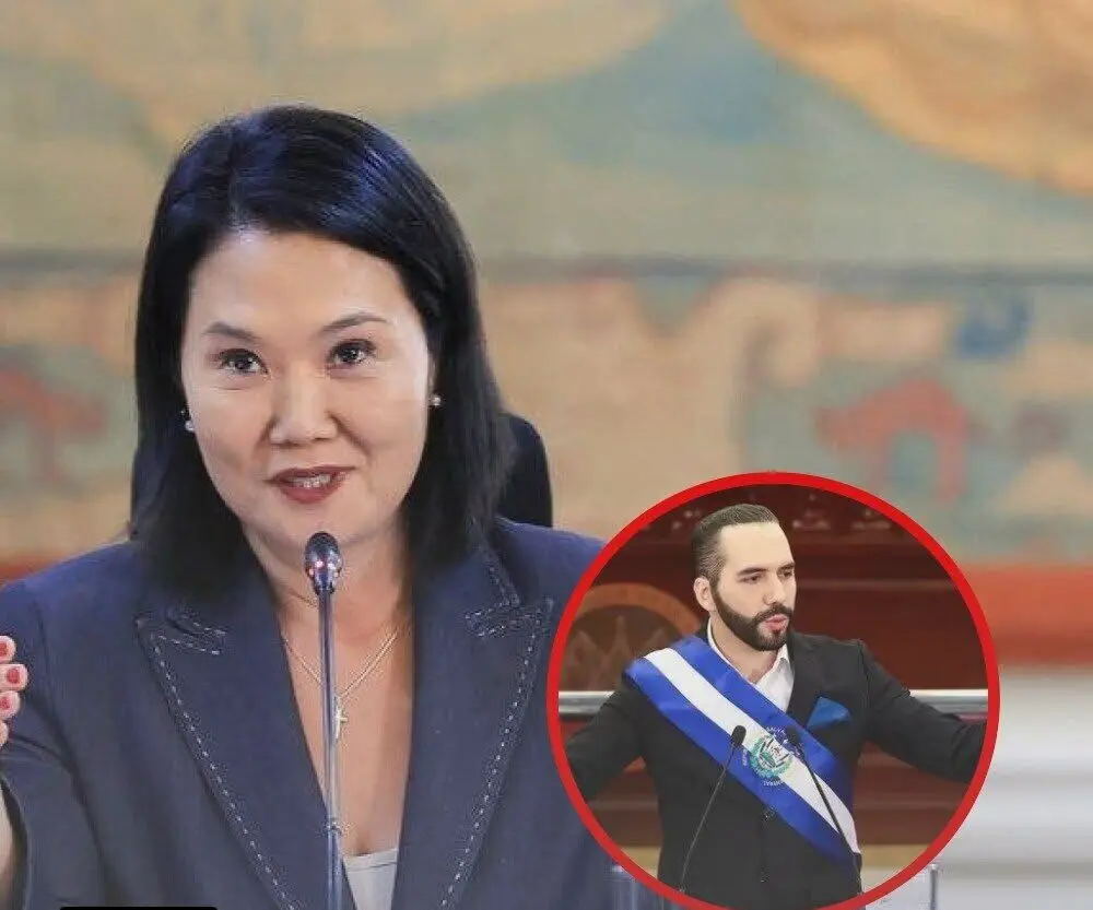 Keiko Fujimori viajará a El Salvador para reunirse con Bukele