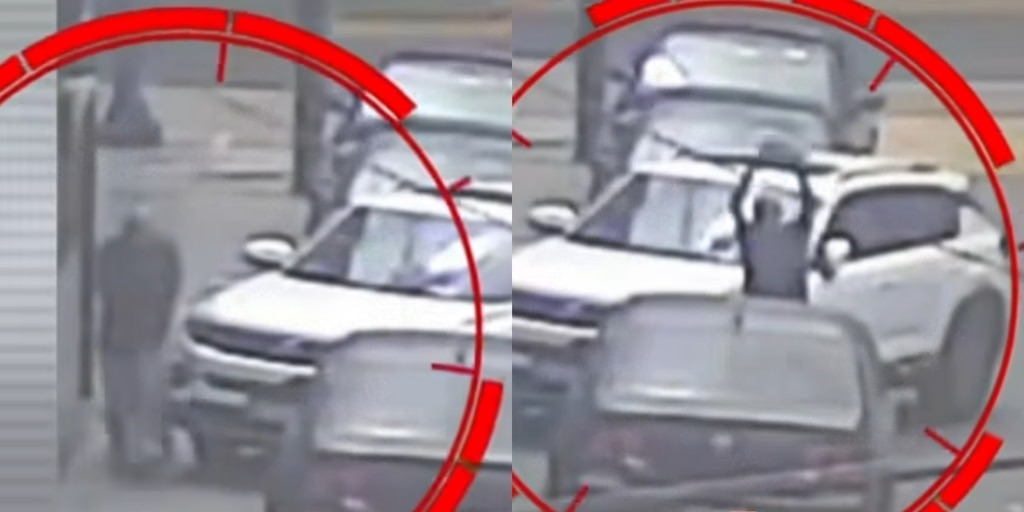 La Molina: Hombre daña camioneta a pedradas y es intervenido