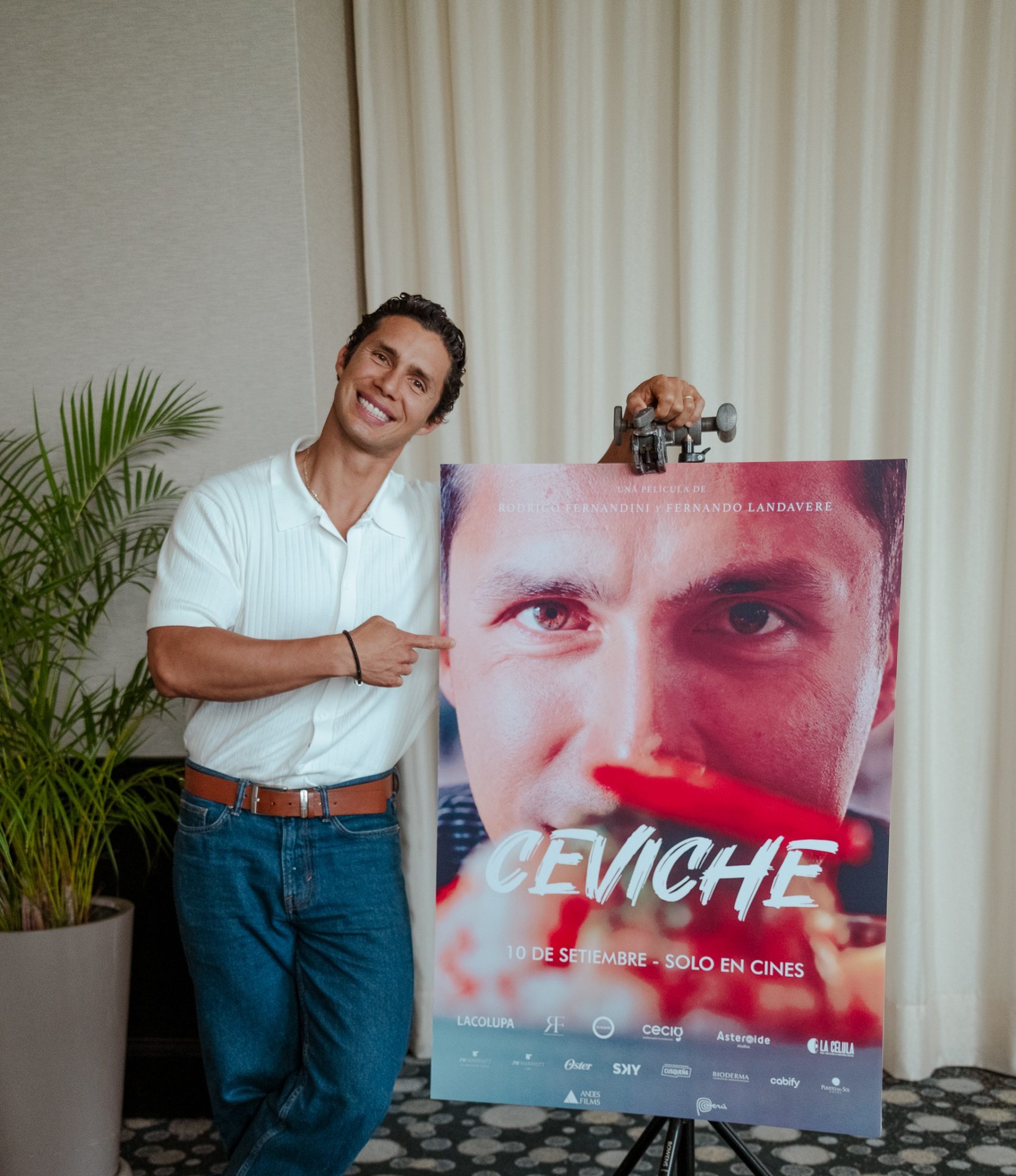Rodrigo Fernandini lleva el ceviche a la pantalla grande