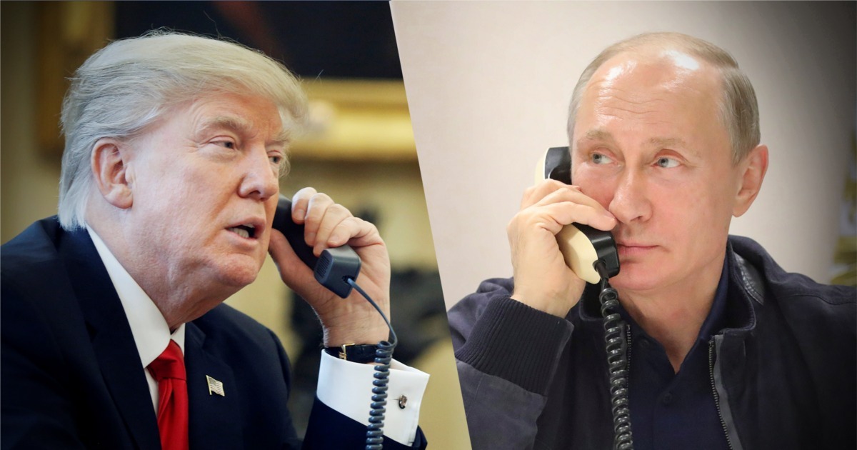 Trump habla con Putin y le pide fin de la guerra
