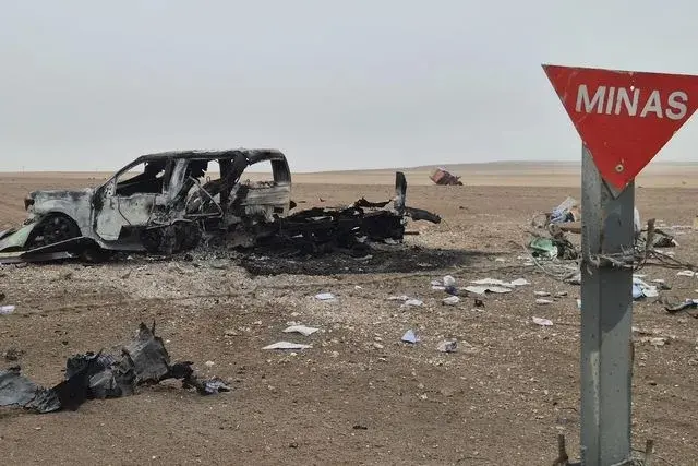 Vehículo explota tras ingresar a campo minado en frontera Chile-Perú