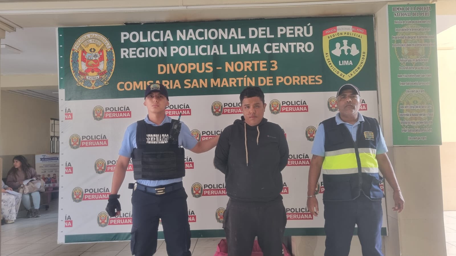 Actual gestión fortalece la seguridad en SMP y permite la captura inmediata de avezados delincuentes