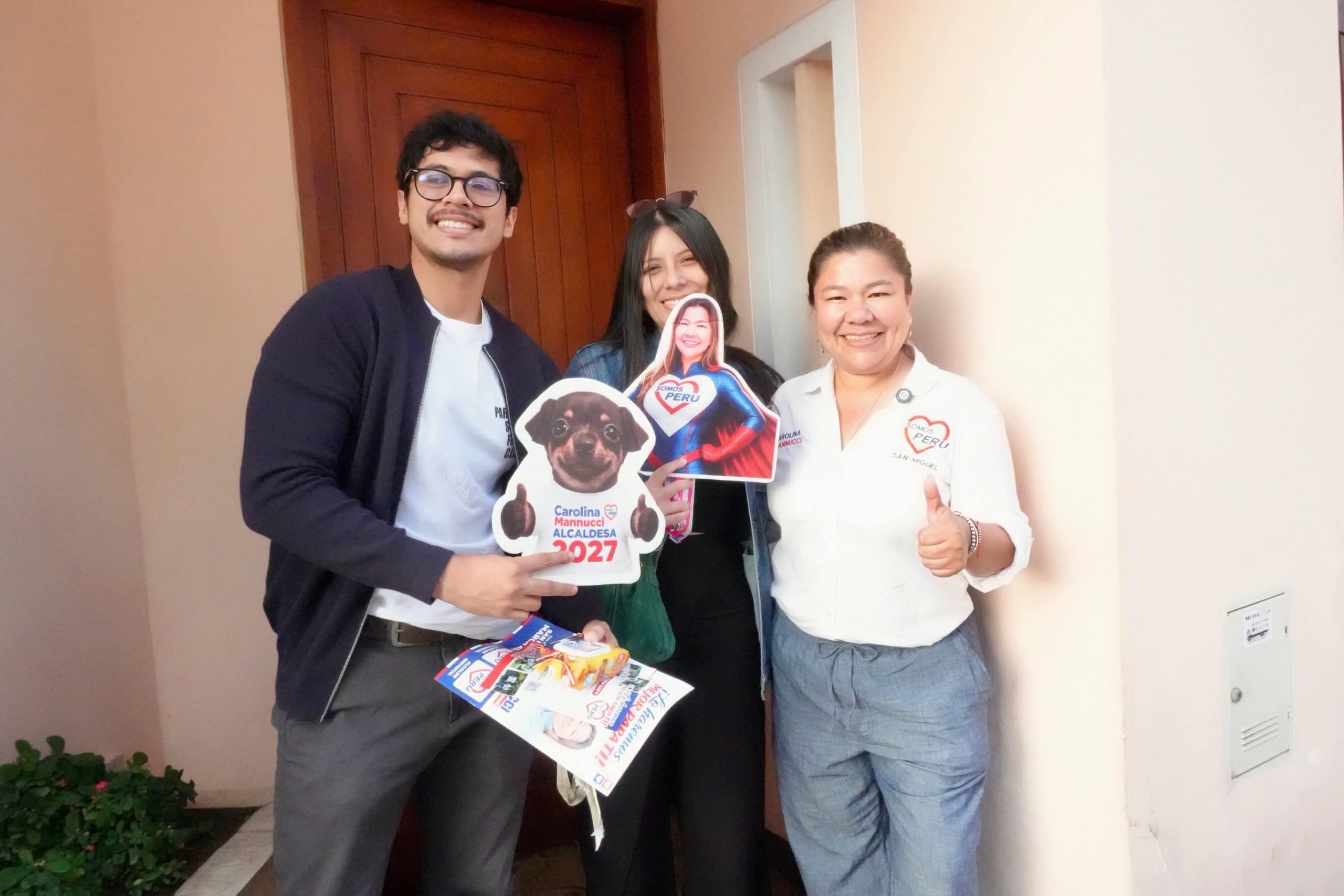 Carolina Mannucci anuncia cierre de campaña en San Miguel