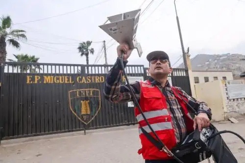 Detectan antena clandestina que proyectaba señal de internet hacia el penal Castro Castro