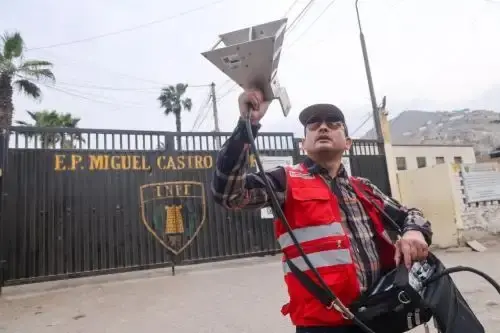 Detectan antena clandestina que proyectaba señal de internet hacia el penal Castro Castro