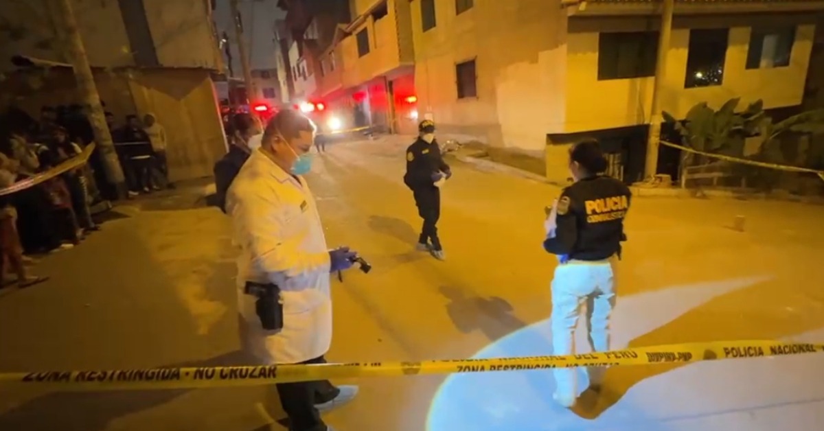 SJM: ataque a balazos deja un menor muerto y un adolescente herido