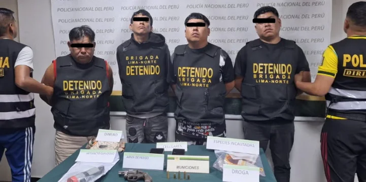 SMP: PNP detiene a cuatro personas durante operativo y halla granada