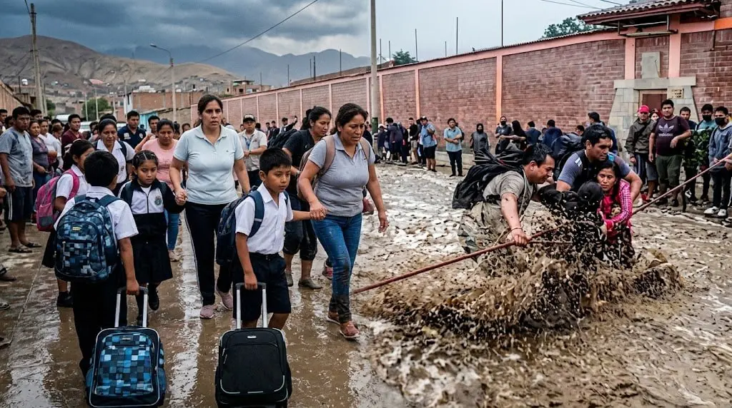 Año escolar 2026 terminará antes en regiones afectadas por El Niño