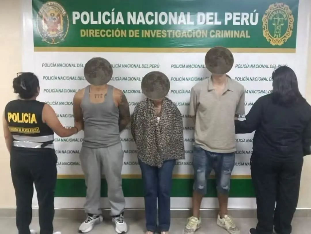 Detienen a cinco sospechosos de extorsionar a comerciantes de Áncash