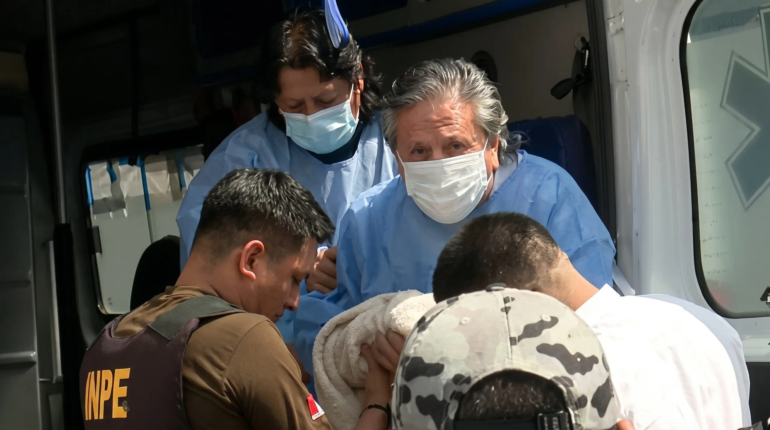 Toledo fue trasladado de emergencia desde el penal al Hospital II Vitarte