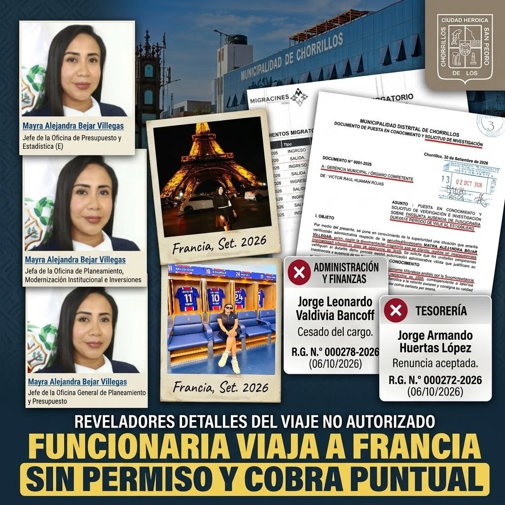 Chorrillos bajo la lupa por malos manejos en municipio