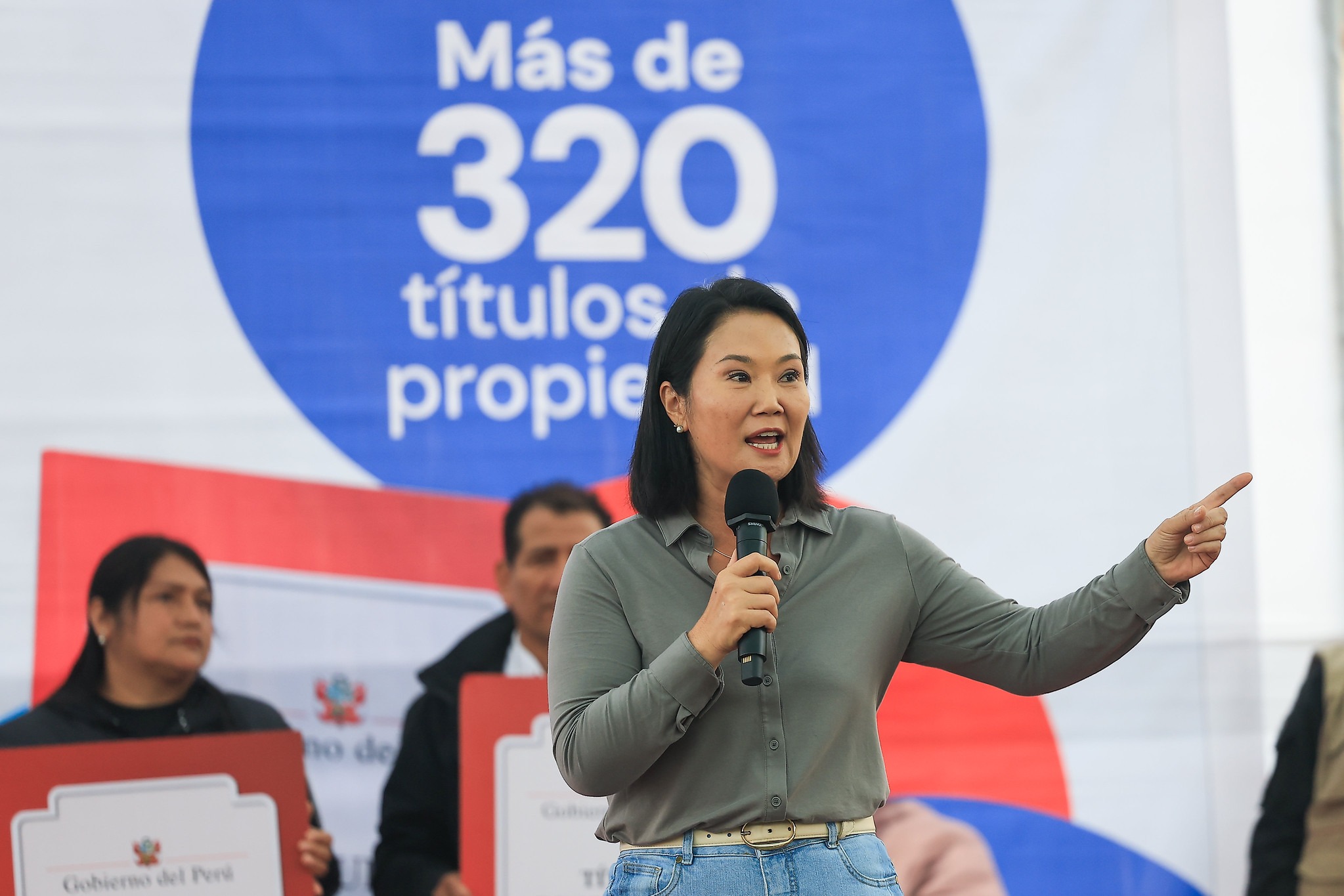 Keiko: No tengo miedo en lograr el orden y lograr la seguridad en nuestro país