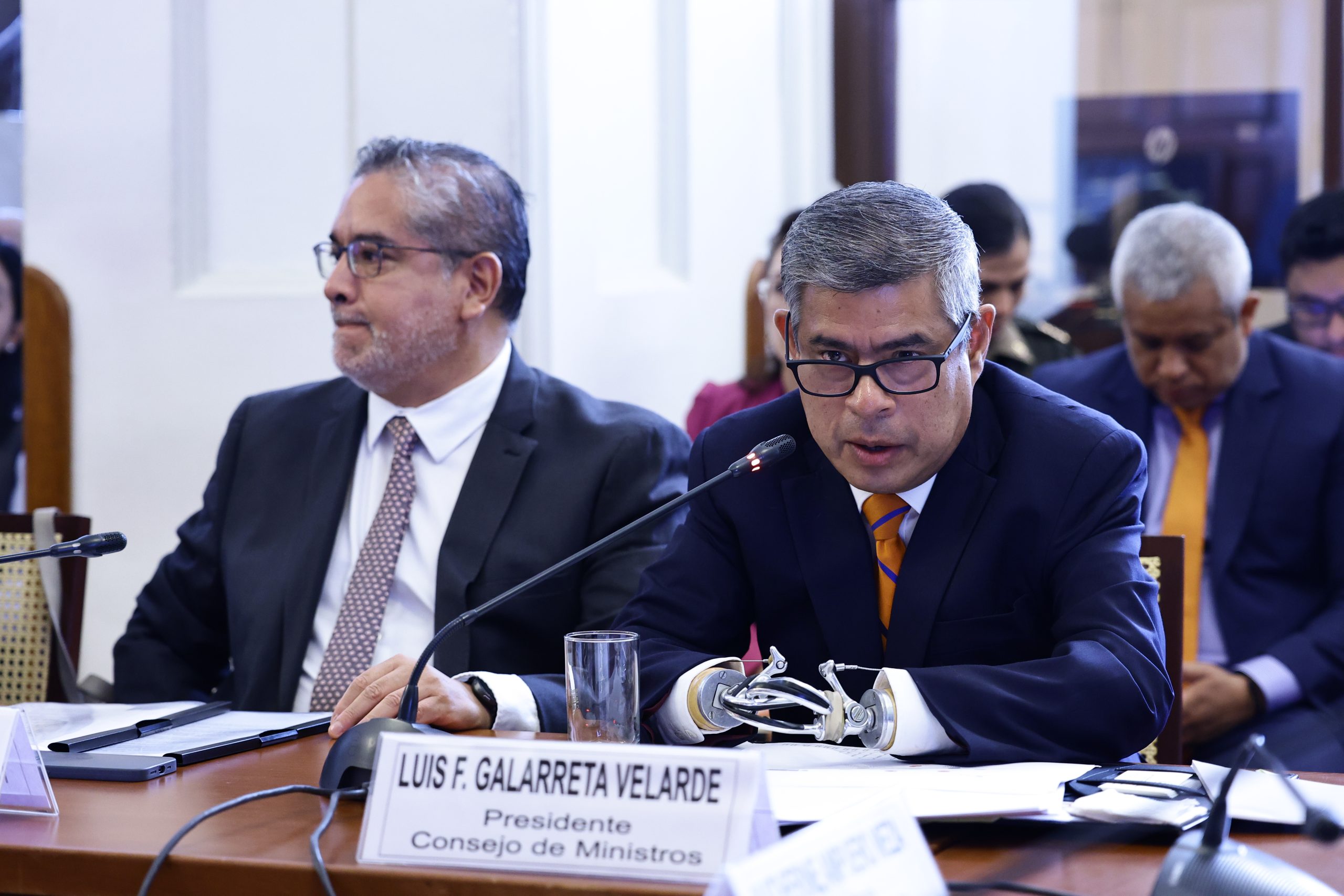 Luis Galarreta: «Con o sin facultades vamos a poner orden y resolver los problemas»
