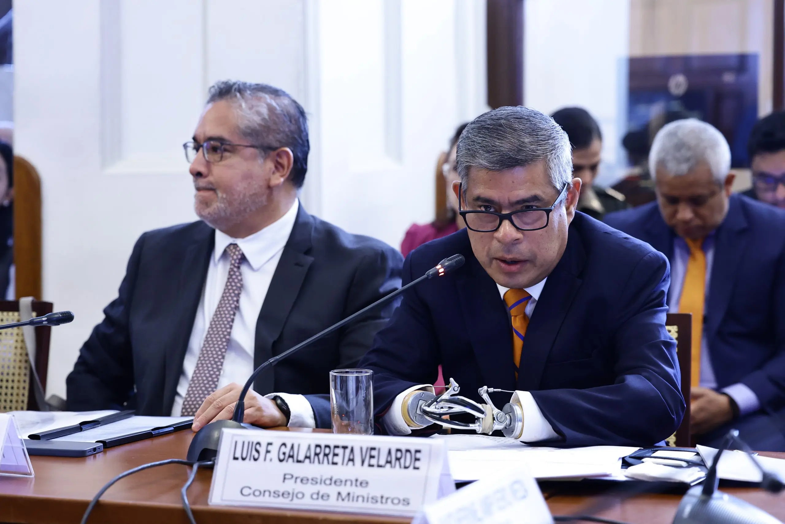 Luis Galarreta: «Con o sin facultades vamos a poner orden y resolver los problemas»