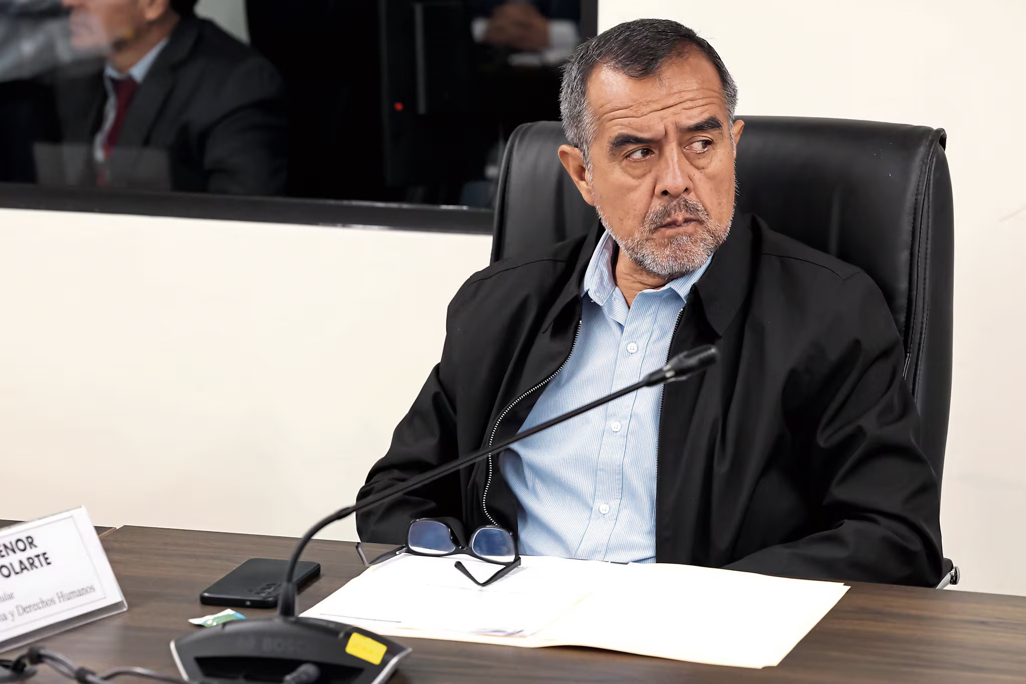 Íber Maraví es acusado por expolicía de ser parte del escuadrón de Sendero