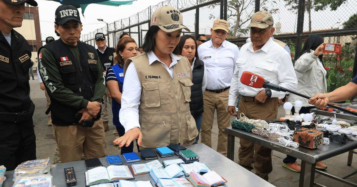 Keiko Fujimori pide acelerar procesos judiciales y evalúa ampliar el penal El Milagro