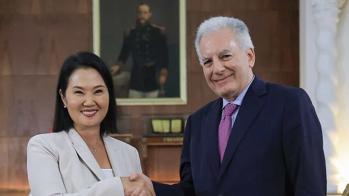 Keiko Fujimori destaca experiencia de Álvaro Vargas Llosa tras oficializarse su nombramiento como embajador en EE. UU.