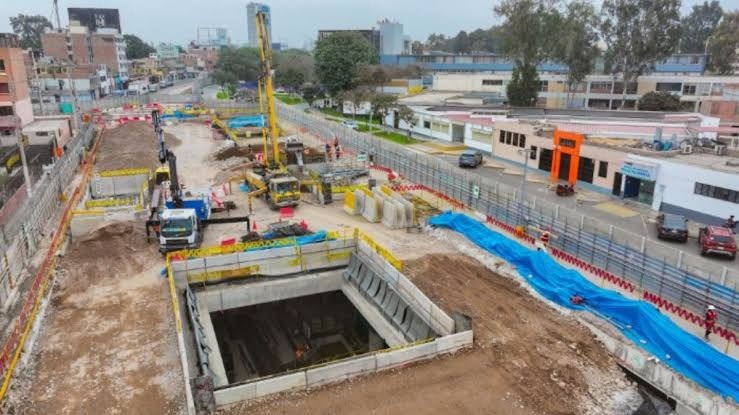 Línea 2 del Metro de Lima registra un avance físico de 81,27 %