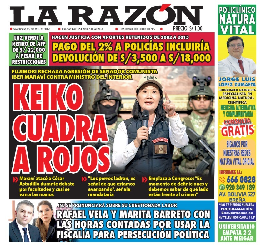 Ediciones Impresas 11/10/26