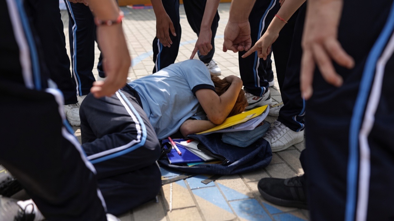 Escolar queda inconsciente tras ser golpeado afuera de colegio