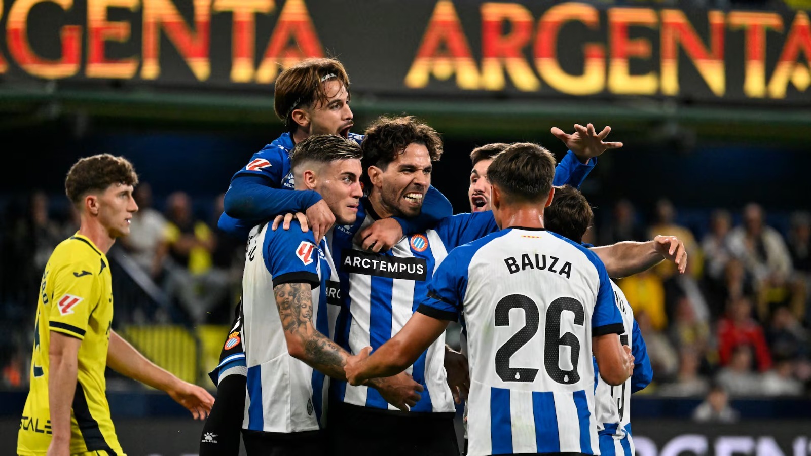 Espanyol venció  al Villarreal