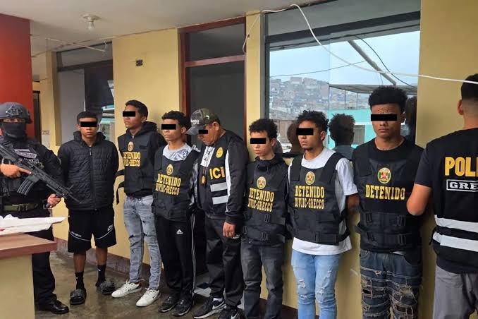 PNP captura a seis presuntos integrantes de ‘Los Gallegos’ en Ate