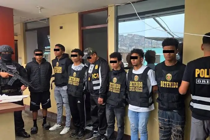 PNP captura a seis presuntos integrantes de ‘Los Gallegos’ en Ate