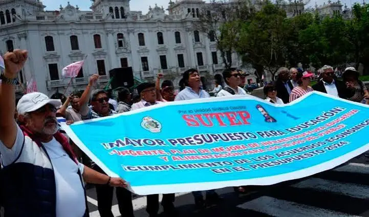 Sutep advierte posible huelga indefinida y confirma paro de este 29 de octubre