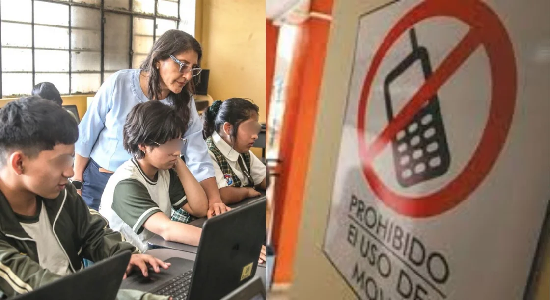 Minedu restringe el uso de celulares en colegios de todo el país